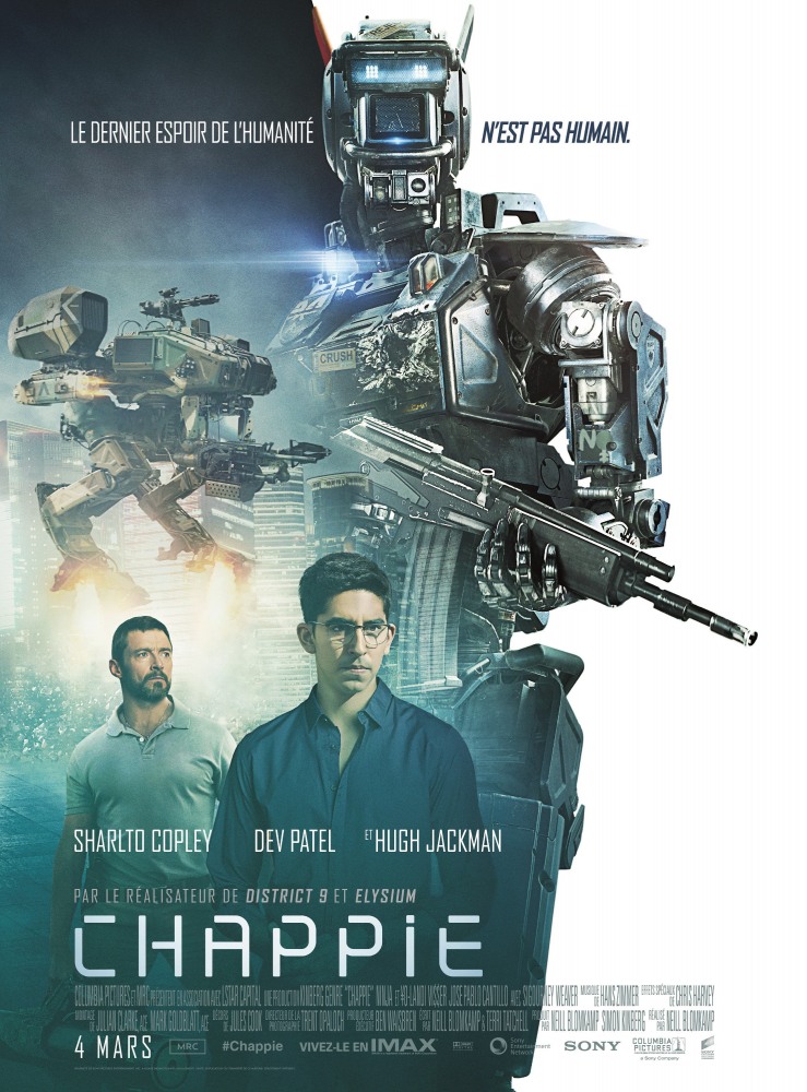 Робот по имени Чаппи Chappie 2015